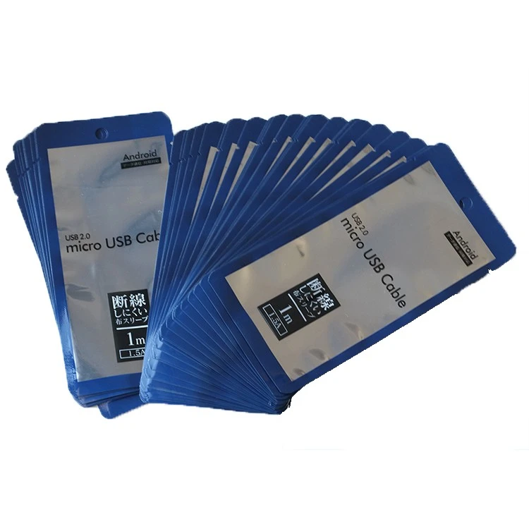 1m Data Cable Packaging Bag suppliers