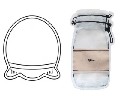 Irregularly shaped bag